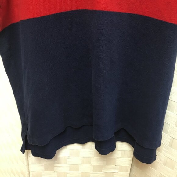 Vintage Polo Ralph Lauren Rugby Striped Polo 3XLT - Picture 8 of 14